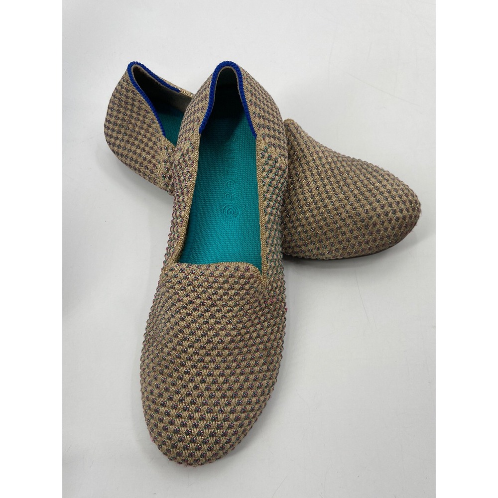 Rothys Multi Metallic The Loafer Sparkling Limited Edition Kids‎ Size K3